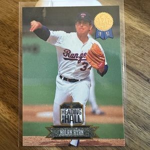 Nolan Ryan Heading to the Hall 1993 Leaf Mint